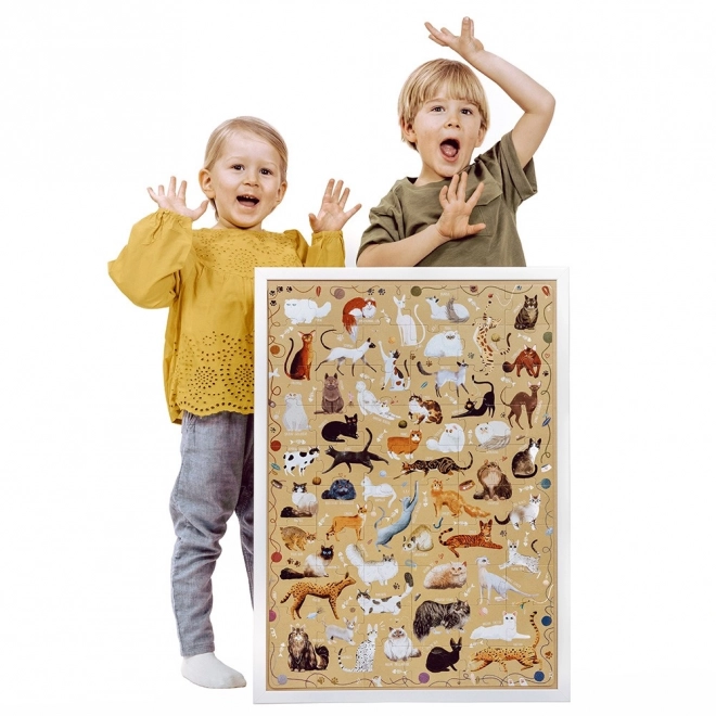 Puzzle 60 de piese Puzzlove - Pisici