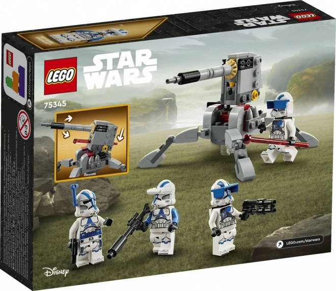 Set de luptă Soldații Cloni din Legiunea 501 LEGO Star Wars