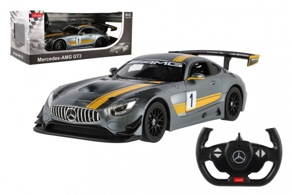 Mașină RC Mercedes AMG GT3 RASTAR cu telecomandă