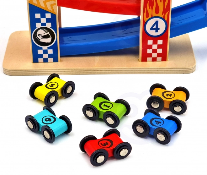 Tooky Toy Tobogan Colorat pentru Mașini