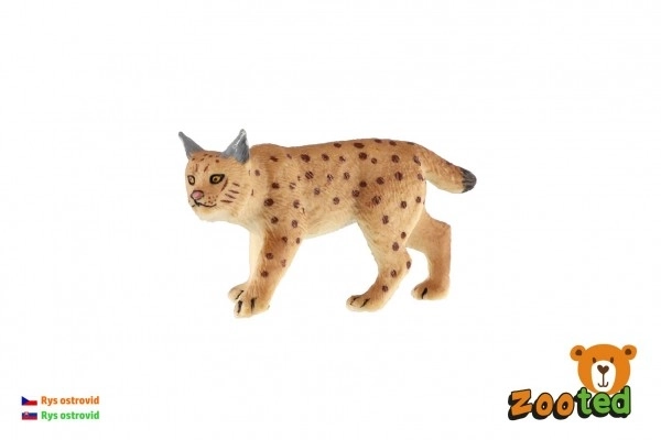 Figurină Râs Lynx din plastic 8cm