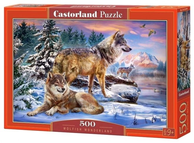 Puzzle Lumea Lupilor 500 piese