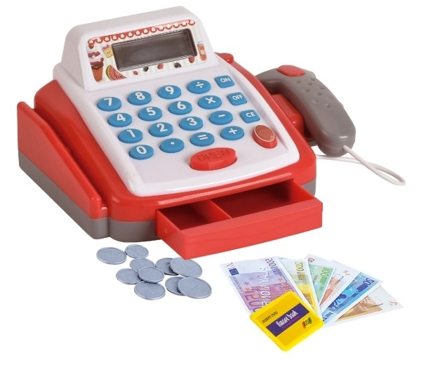 Mică Casă De Marcat Digitală Cu Accesorii De Jucărie