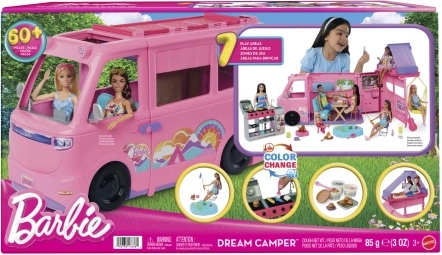 Caravana de visuri Barbie cu cort