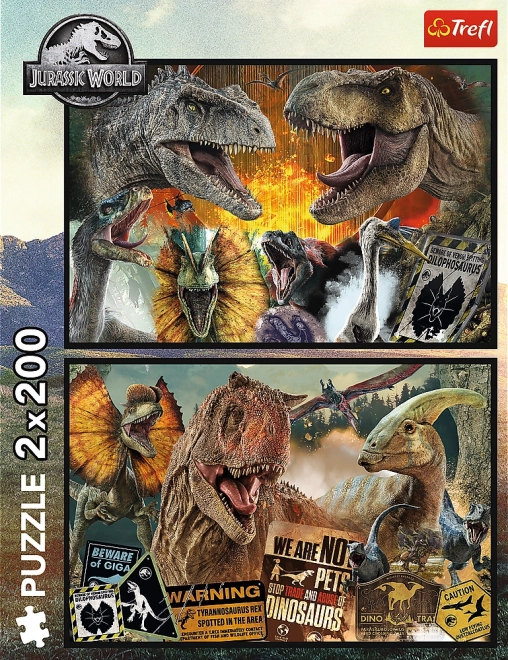 Puzzle preistoric Jurassic World