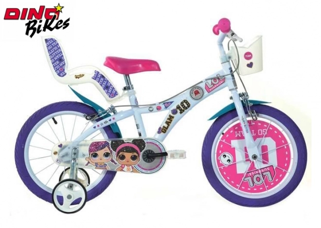 Dino Bikes Bicicletă Copii 14" LOL 2020