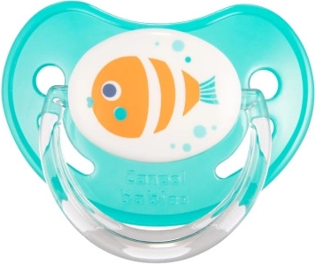 Canpol babies Suzeta anatomică din silicon LOVE&SEA 18m+ 1 buc