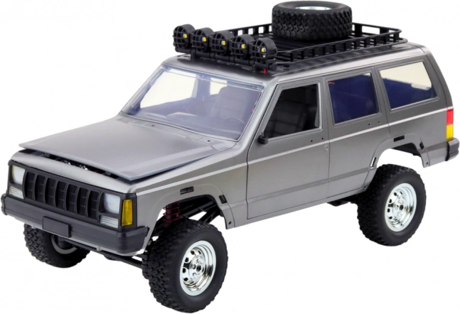 Vehicul teren distractiv RC 4x4 Argintiu 1:12