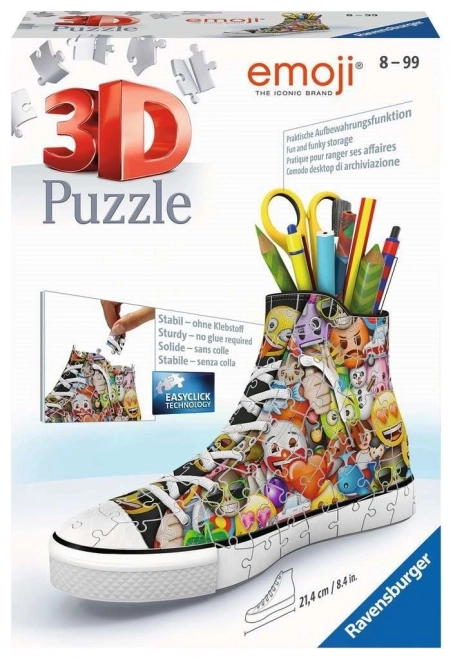 Puzzle 3D adidași Emoji de la Ravensburger