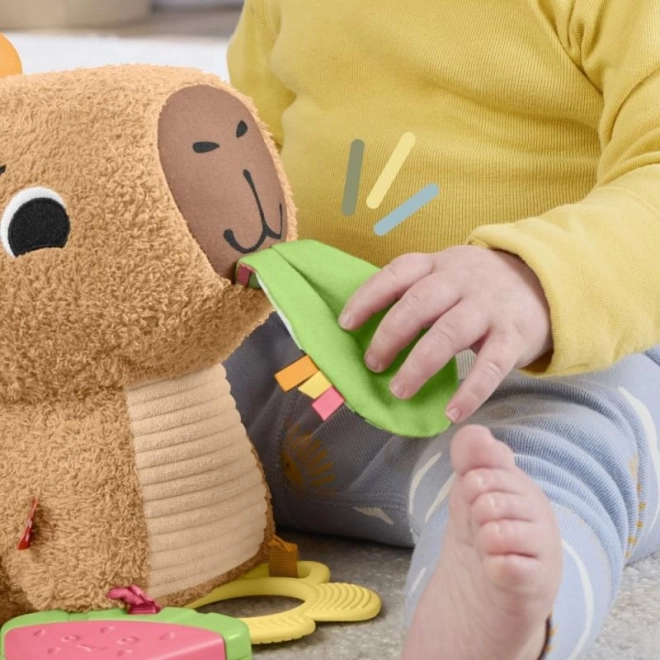 Jucărie moale capibara Fisher-Price