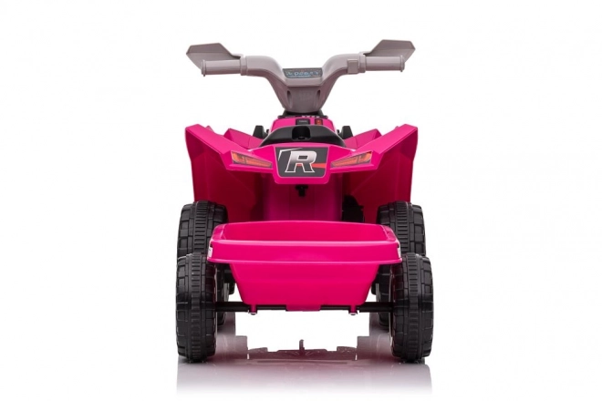 Gokart negru Monster pe pedale cu roți largi umflate