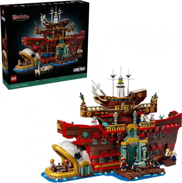 Lego ONE PIECE restaurantul plutitor Baratie
