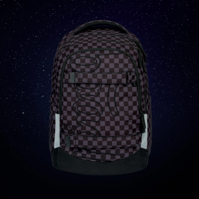 Set de rechizite BAAGL Skate Max gri: rucsac, penar și săculeț
