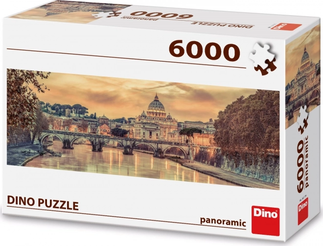 Puzzle panoramic Roma 6000 de piese