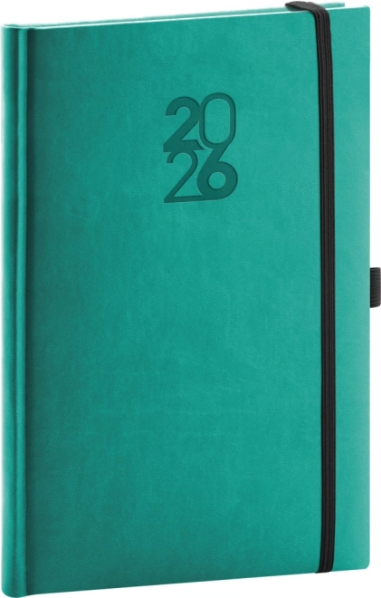Agenda săptămânală Notique Aprint Top 2026 turcoaz 15 x 21 cm