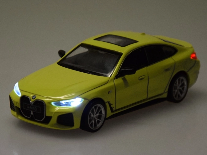 Model metalic auto BMW i4 M50 electrice