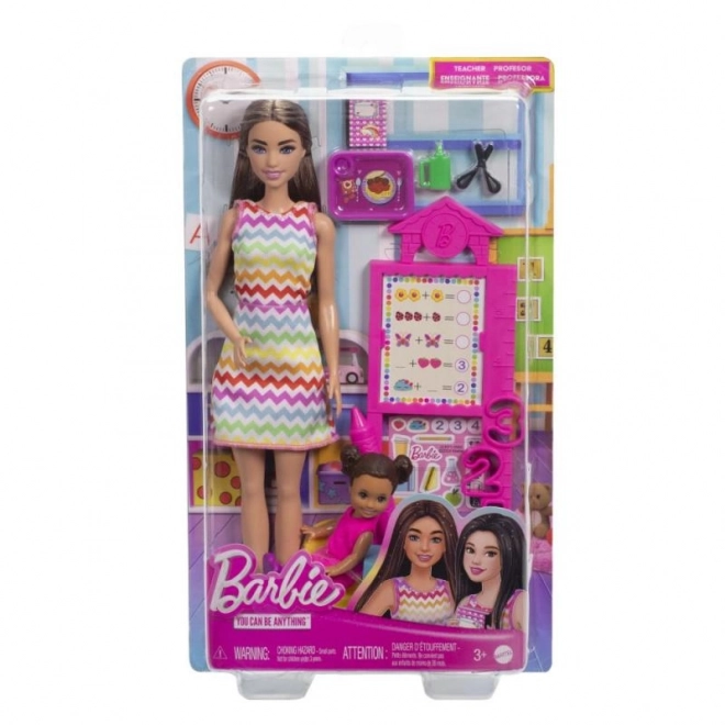 Set de joc Barbie profesii - Profesoară