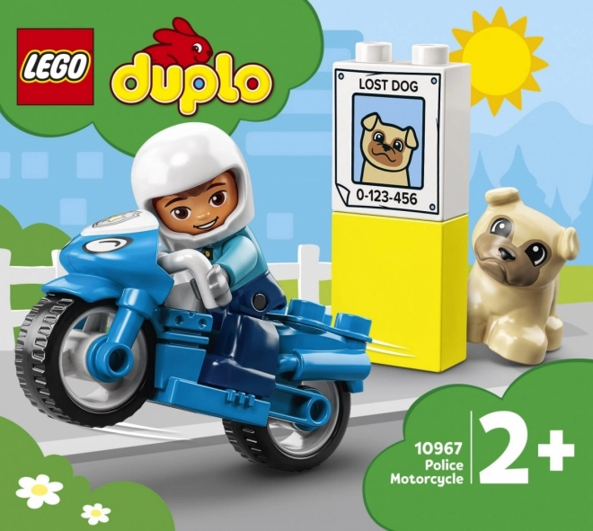 Motocicletă poliție LEGO DUPLO Town