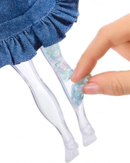 Picioare transparente magice pe care le poți umple