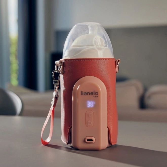 Încălzitor de sticle fără fir Thermup Go Evo Coral Pink
