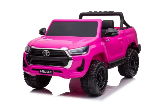 Mașină cu acumulator Toyota Hilux roz