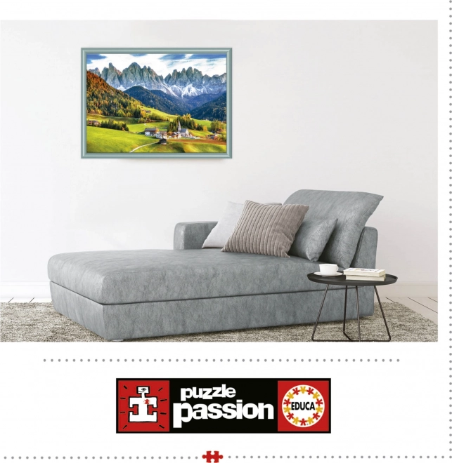 Puzzle Podzim în Dolomiți 2000 piese