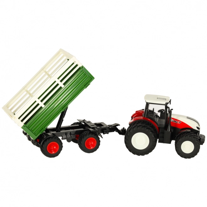 Tractor RC cu remorcă