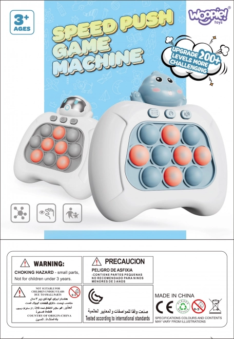 Joc interactiv Pop It Dinozaur verde