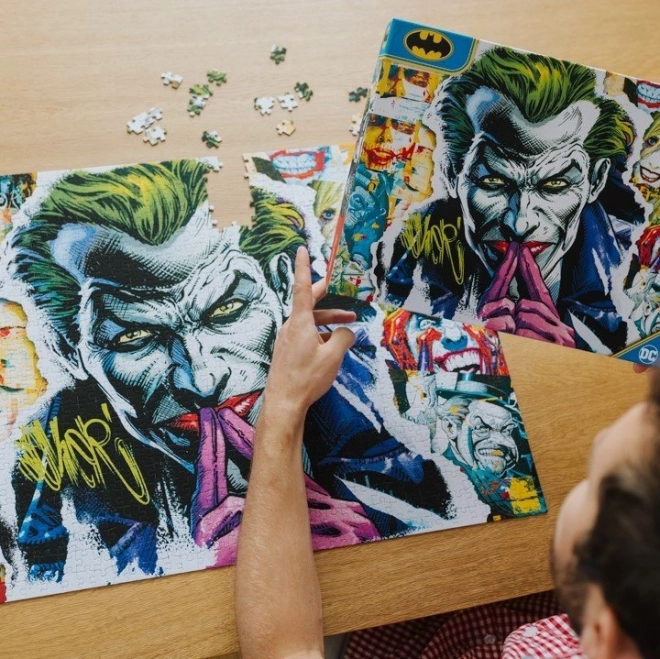 Puzzle Premium Plus cu Joker și Batman