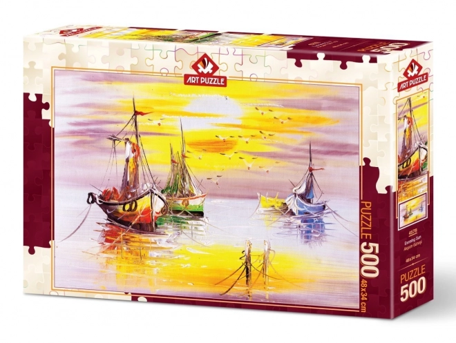 Puzzle apus de soare 500 piese