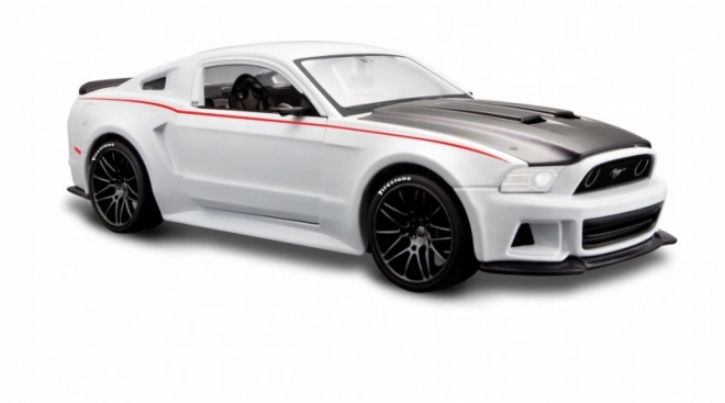 Model mașină Ford Mustang Street Racer 1/24 alb