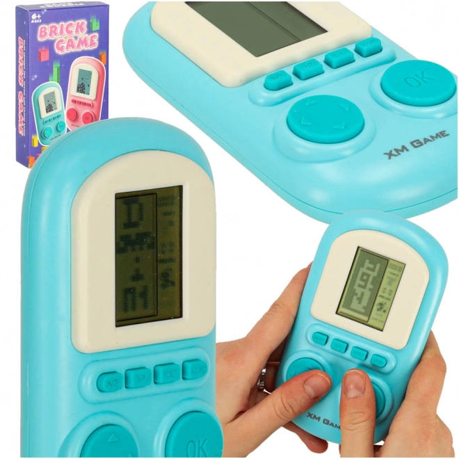 Consolă portabilă electronică albastră