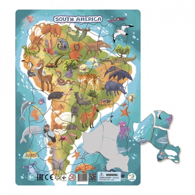 Puzzle Dodo Animale din America de Sud