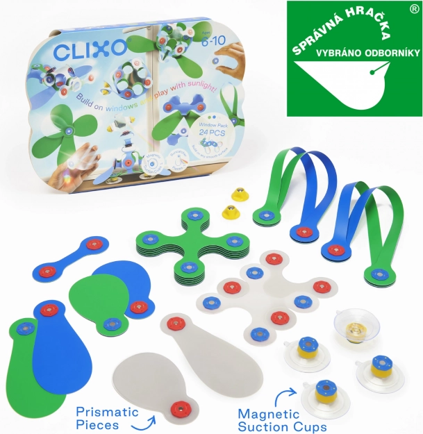 Set Clixo pentru ferestre, 24 bucăți