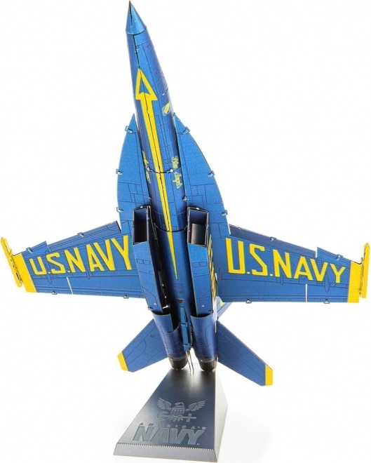 Puzzle 3D Metal Earth Avion F/A-18 Super Hornet - Blue Angels