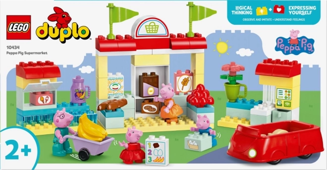 Peppa și supermarketul - LEGO DUPLO