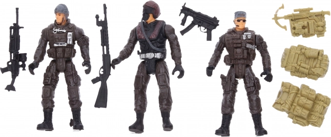 Set figurine soldați cu accesorii