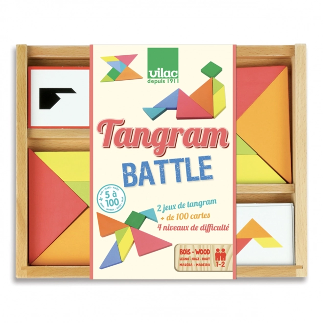 Joc puzzle tangram VILAC