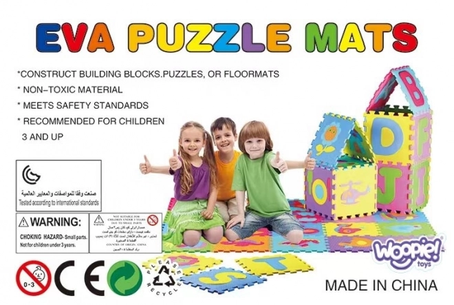 Mata Puzzle Colorată pentru Bebeluși