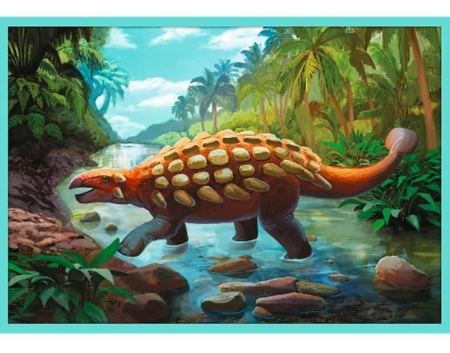 Puzzle În Lumea Dinozaurilor 10in1