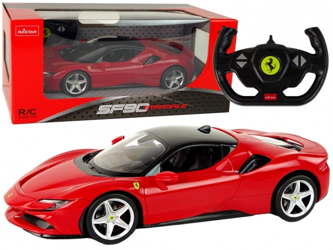 Mașină R/C Ferrari SF90 1:14 Rastar roșie