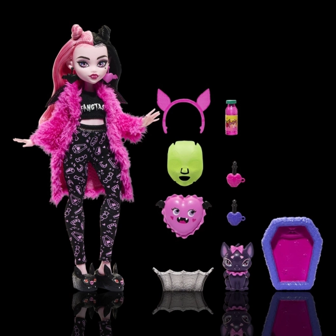 Petrecerea de pijamă Monster High Creepover - Draculaura