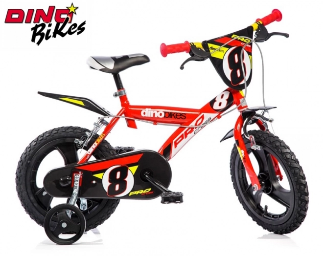 Dino Bikes Bicicletă pentru copii 14" roșie 2017