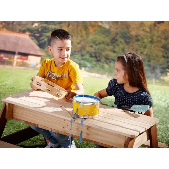 Masa de picnic Nick cu bancă și umbrelă AXI