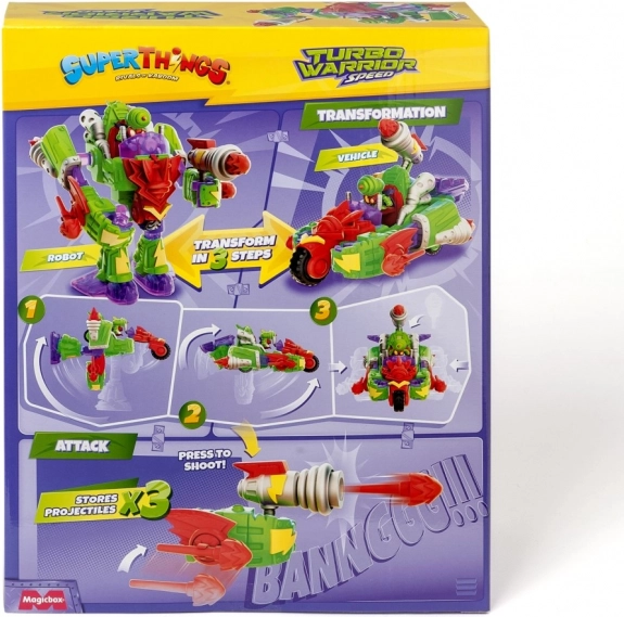 SuperThings - Set de joc Turbo Warrior Speed