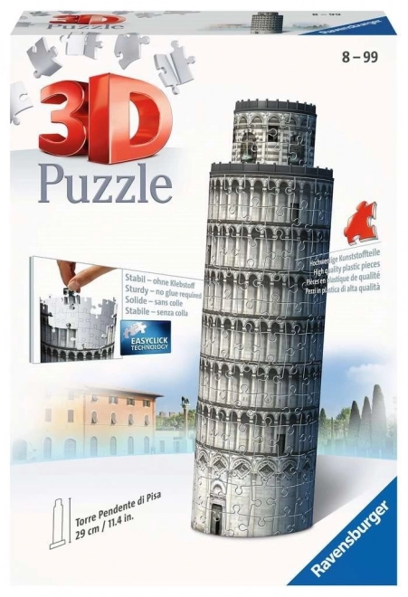 Puzzle 3D Turnul Înclinat din Pisa 216 Piese