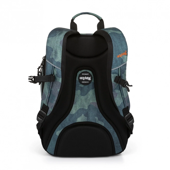 Rucsac pentru studenți cu etui Oxy Sport Camo