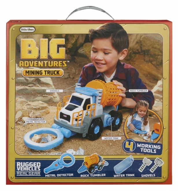 Camion Minier Big Adventures Set