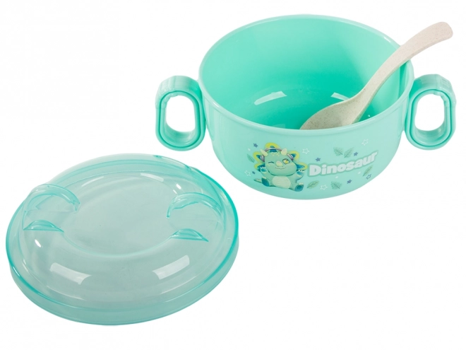 Set de vase pentru hrana copiilor cu mâner