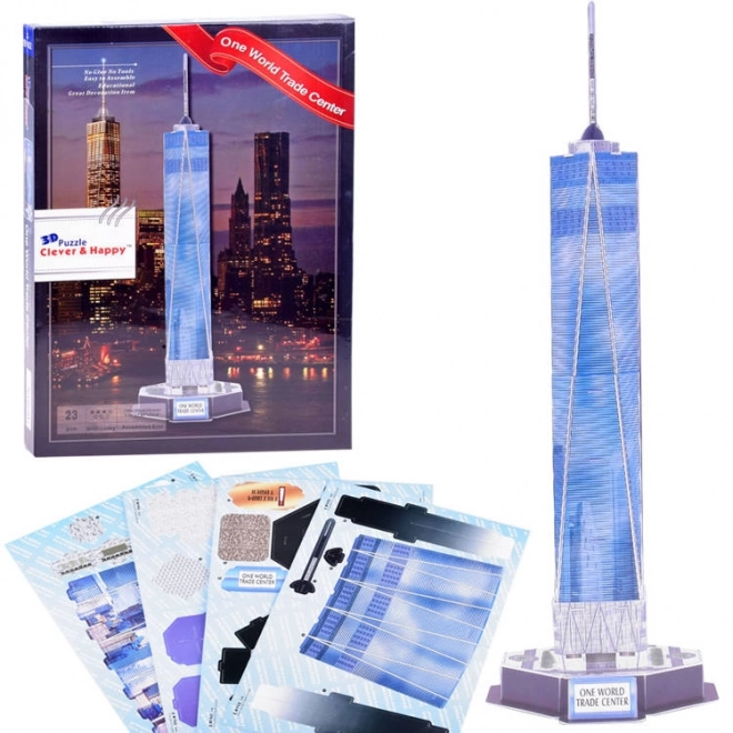 Puzzle 3D World Trade Center din New York